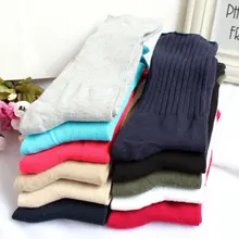 20 шт. = 10 пар/партия, женские модные гольфы, яркие цвета, хлопковый стиль