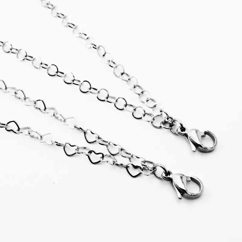 

4mm Silver Tone Stainless Steel Round O Keychain Float Locket Chain Necklace Fashion Jewelry Factory Price