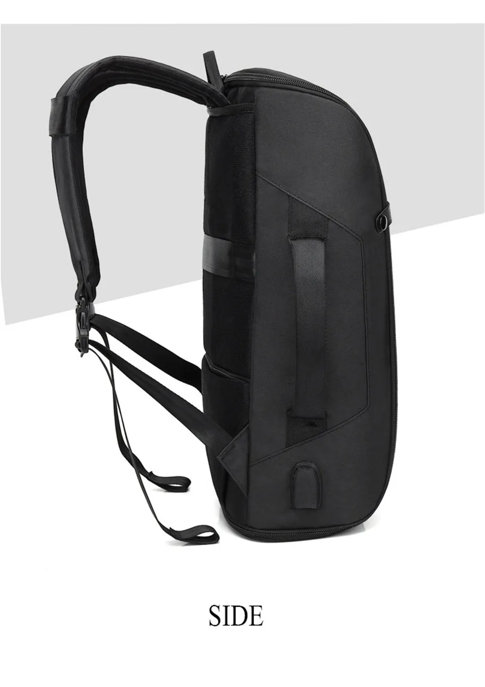 Ruishiaber, мужской рюкзак, Противоугонный, водонепроницаемый, usb зарядка, рюкзак для ноутбука, студенческие школьные сумки для подростков, швейцарская дорожная сумка