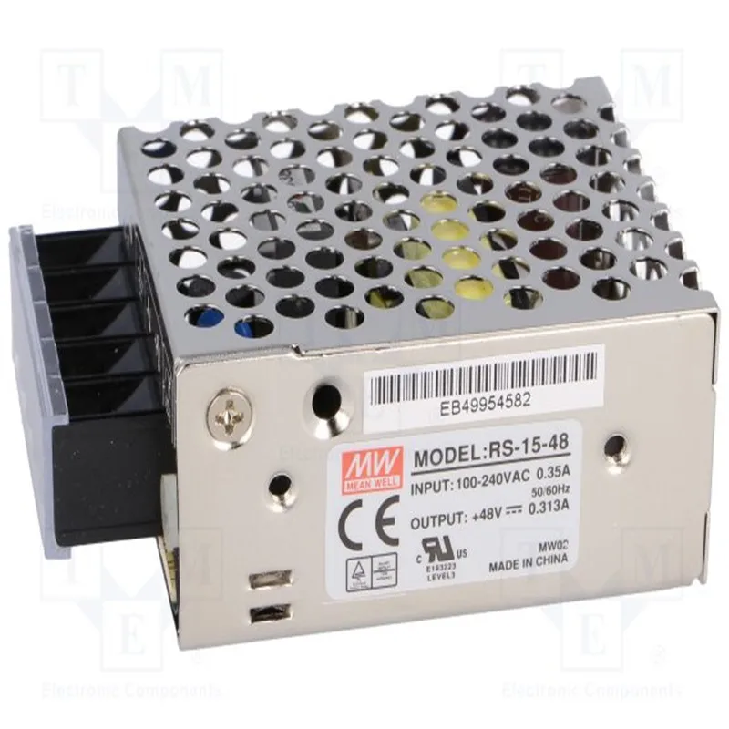 

15w 48v power supply circuit Meanwell RS-15-48 LED Driver