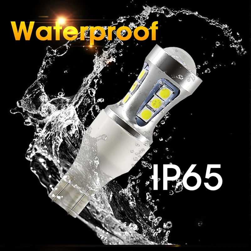 Enjoynight 1x T15 светодиодный 4014 W16W парковочный SMD задний фонарь сигнальная Поворотная