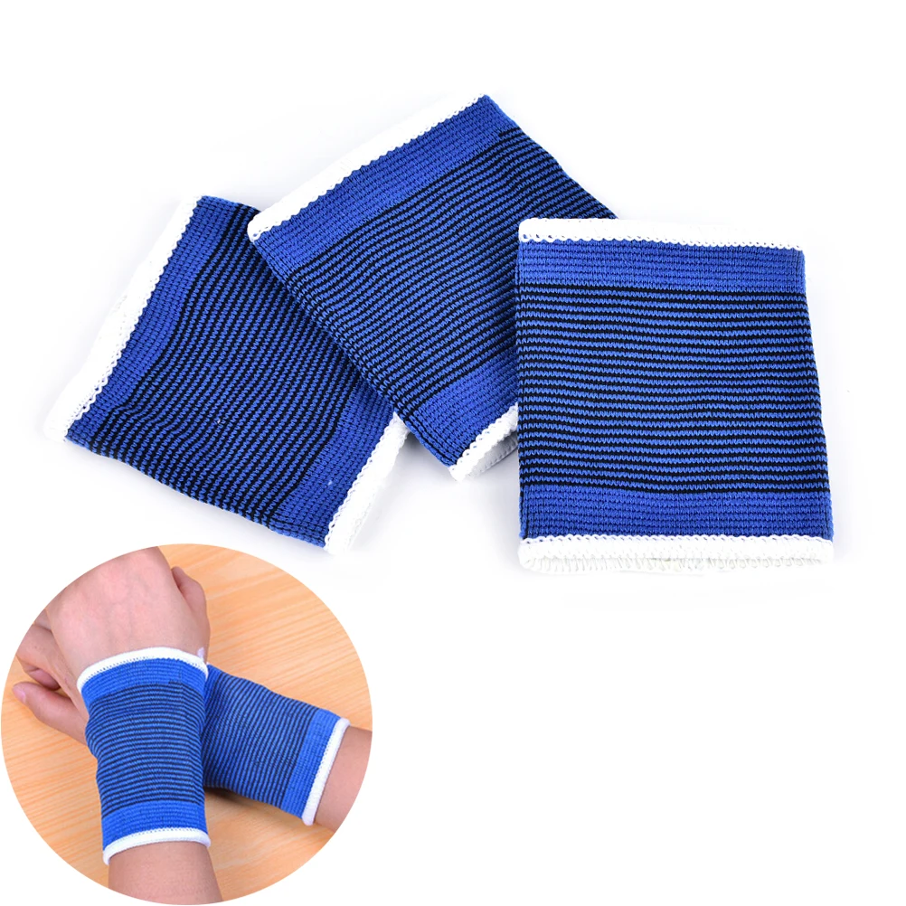 1 предмет Новая мягкая нейлон пот полосы Напульсники браслет Баскетбол Теннис тренажерный зал Йога спортивные подходит от малышей до