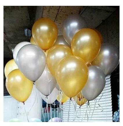 16/" New Year Foil /& Latex Balloons /'2018/' Celebration Decor Baloons 10/" pearl