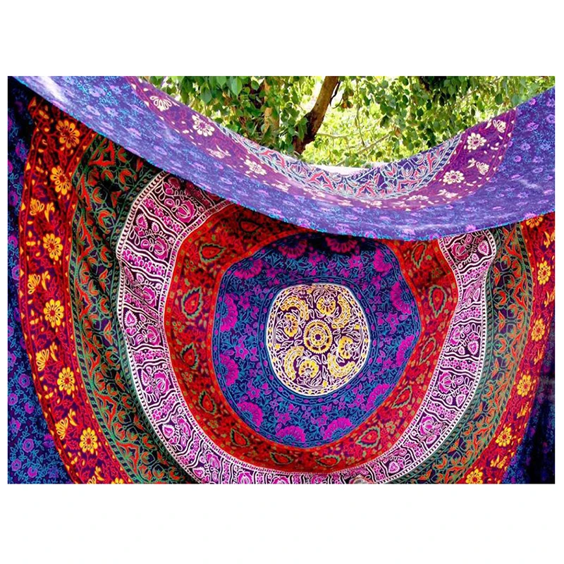 

Printed Wall Hanging Tapestry Indian Mandala Tapestry Sandy Beach Towel Bohemia Tapestry Blanket Carpet Throw Rug Tablecloth