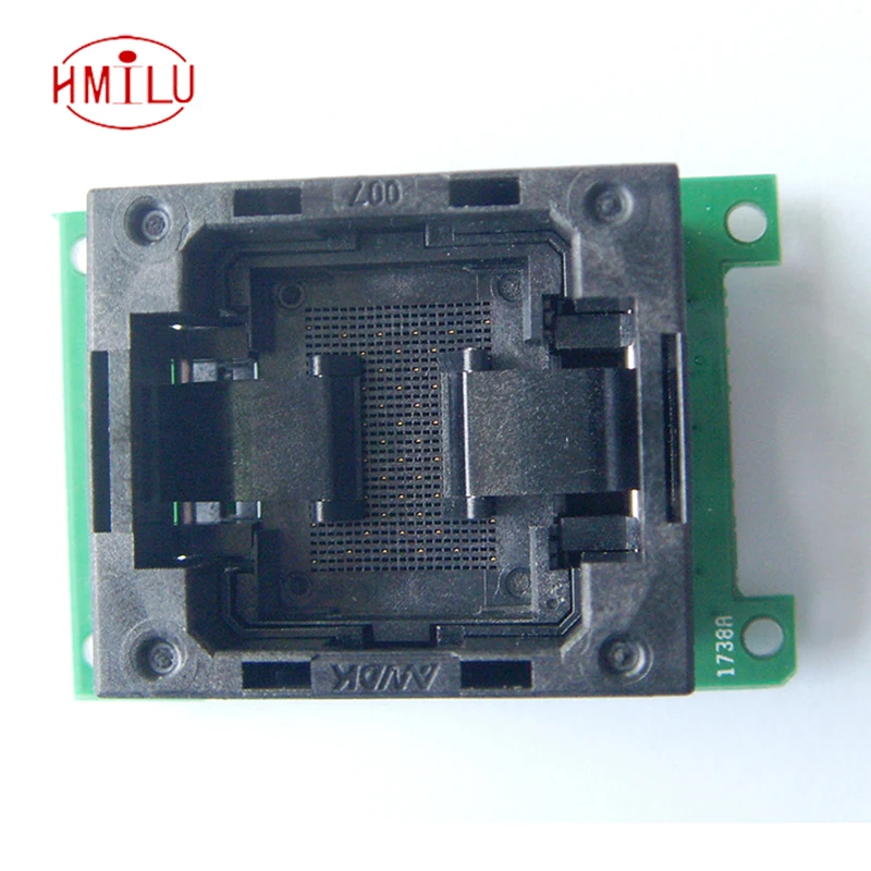 

LGA60 TO DIP48 Flash Programmer Adapter Open Top Structure IC Test Socket LGA60 Burn in Socket Programming Socket Connector