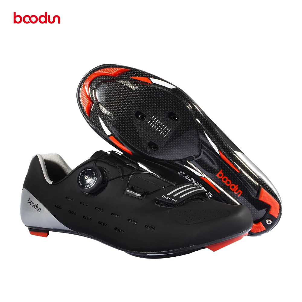 

BOODUN NEW Outdoor Road Bicycle Shoes Professional Carbon Fiber Road Bike Shoes