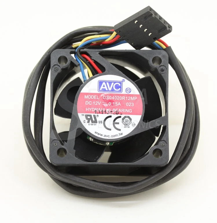 Новый оригинальный кулер для охлаждения процессора AVC DS04020R12MP 4020 40 мм 4 см DC 12 В 0.15A