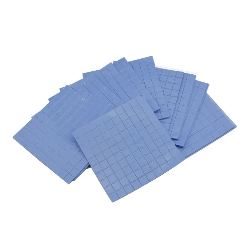 100pcsThermal silica film thermal paste pads affixed to the laptop CPU solid state grease pads thermal pad Cooling silicone chip