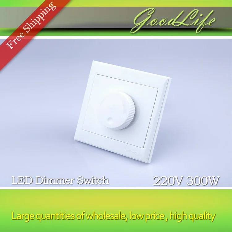 LED SCR dimmer switch 300W 220V LED Dimmer Dimming Driver Brightness