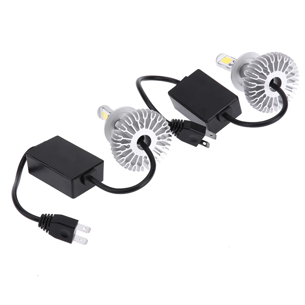

2Pcs Auto LED Headlamp H7 COB 40W Led Headlight Car-styling Headlight Low Glossy Highlight Automotives Head Light Lamp Bulbs