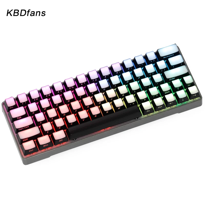 Sisi Dicetak Backlit Keycaps GK 64 