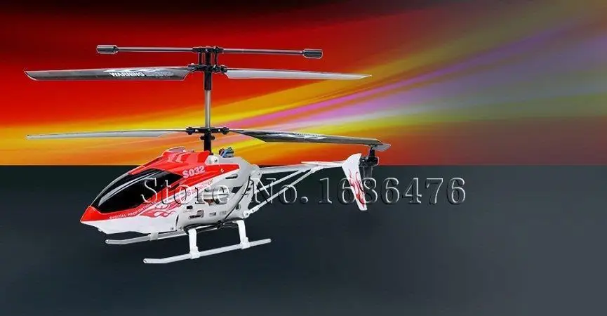 Syma S032 S032G RC Remote Control Helicopter 3.5CH Metal Coaxial All Spare Parts 