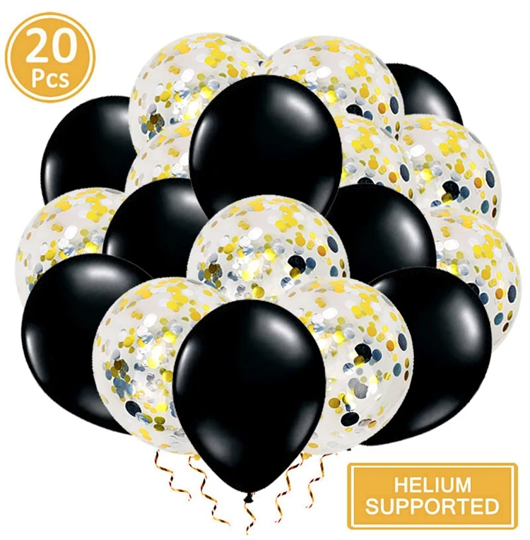 20pcs 12inch Balloons Happy Birthday Party Decorations Princess 1st First Birthday Girl Boy Wedding Just Married Supplies