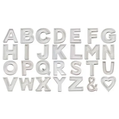 Custom Ceramic Letter Candy Dishes For Candy Table Wedding Candy
