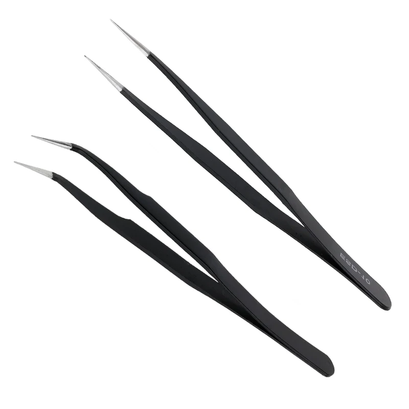 YSDO 1*mink eyelash extension tweezers beauty makeup tools for lashes building matte eye lashes tweezers false eyelashes tools 4