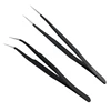 YSDO 1*mink eyelash extension tweezers beauty makeup tools for lashes building matte eye lashes tweezers false eyelashes tools 4