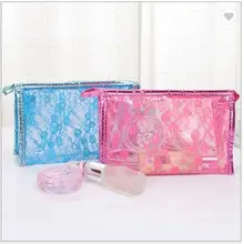 Изготовленным на заказ логосом Портативный подвесная прозрачная Ванная комната туалетные принадлежности, мытье косметички для путешествий