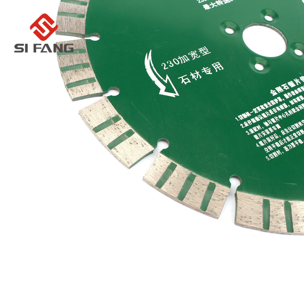 SI FANG 230 мм алмазный пильный диск для сухой резки для мрамора, бетона, фарфоровой плитки, гранита, кварцевого камня, бетонного режущего диска