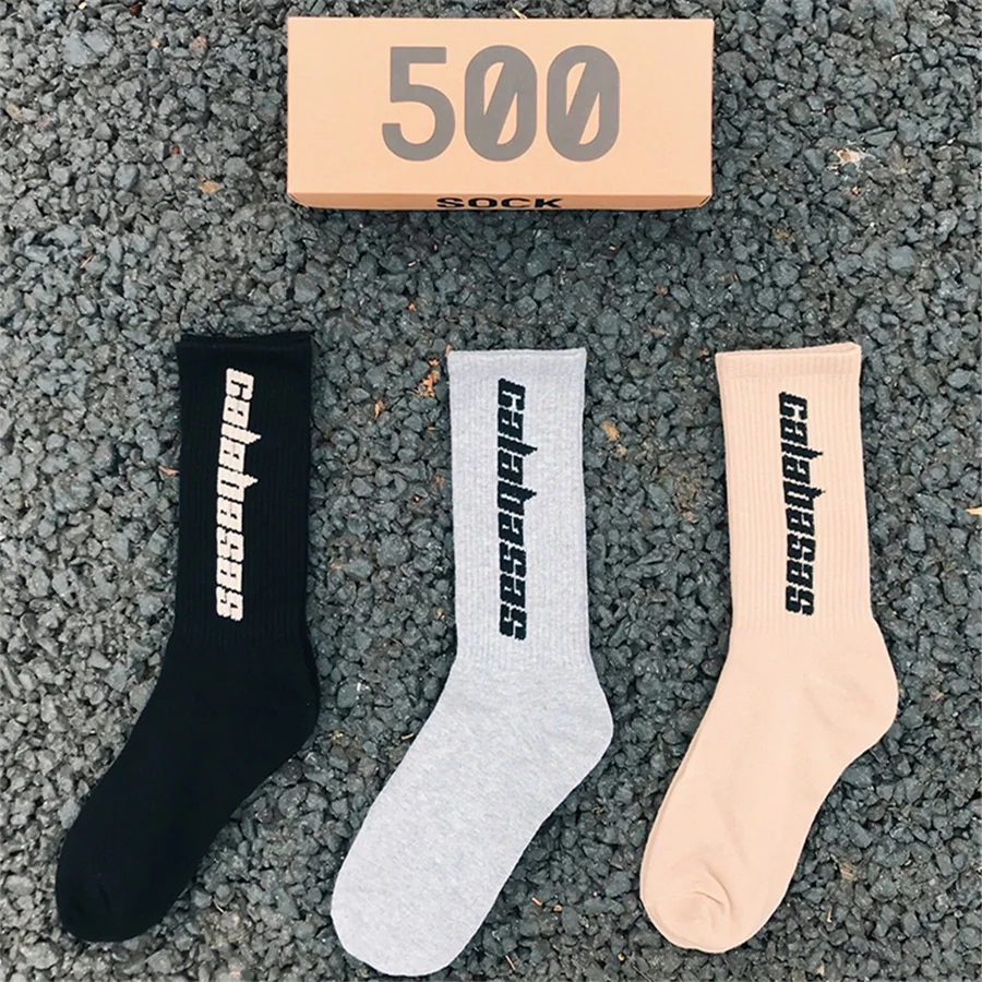500 стильные носки Harajuku мужские хлопковые подарочные модные высококачественные чулки женские носки крутые! 3 пар/кор