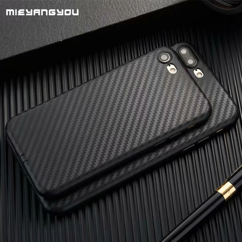 Чехол из углеродного волокна для iPhone XS Max X XR 8 7 Plus 5 6 6S мягкий чехол ТПУ Iphone 11 Pro