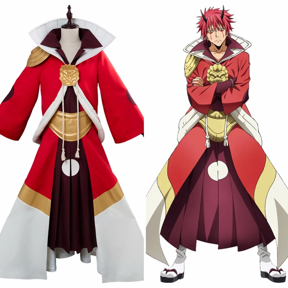 

That Time I Got Reincarnated as a Slime Cosplay Tensei Shitara Slime Datta Ken Benimaru Cosplay Costume