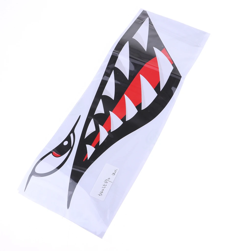 2 Pairs Shark Stickers Reflective Decals for Kayak Fishing Boat Car Truck Window Wall Easy to Apply Scuba Diving Snorkeling Swim