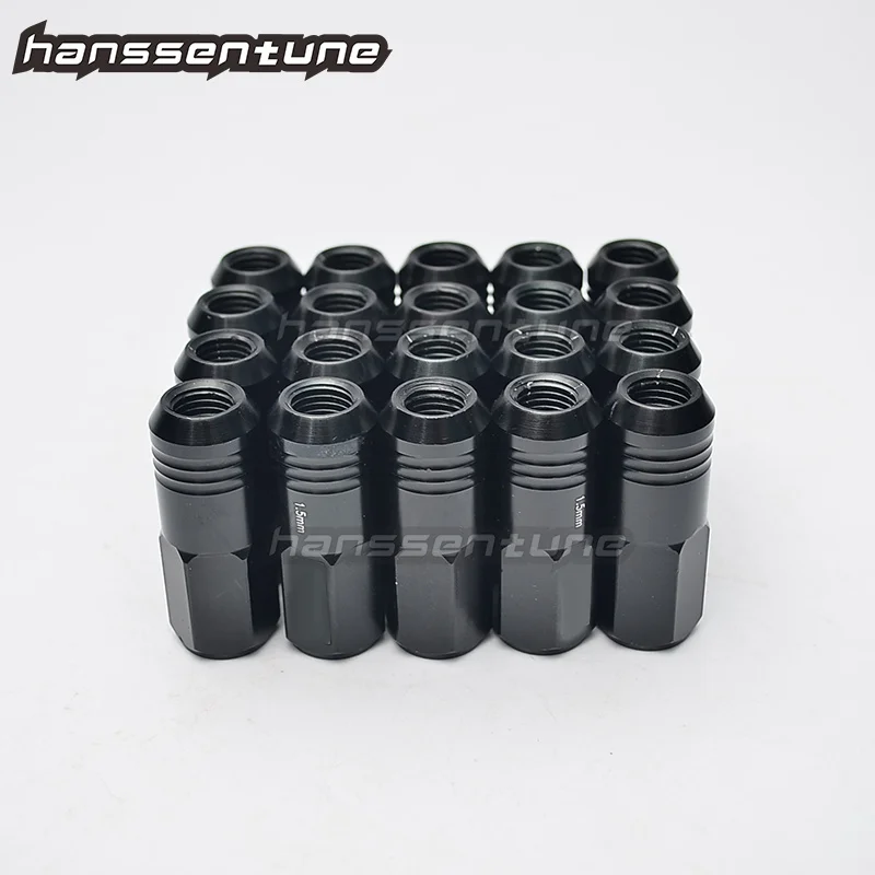 One set 52mm long lug nut Car tire Modified screw Lightweight