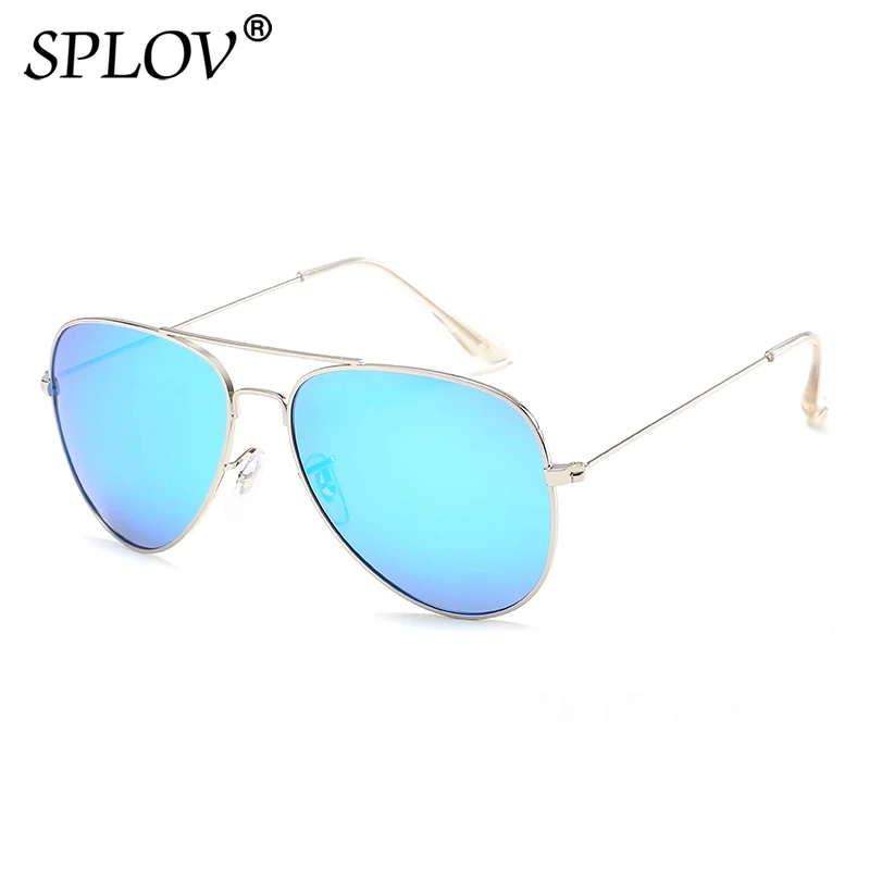 

SPLOV Classic Pilot Polarized Sunglasses Men Women Vintage Metal Aviation Sun Glasses Brand Designer Driving Eyewear UV400