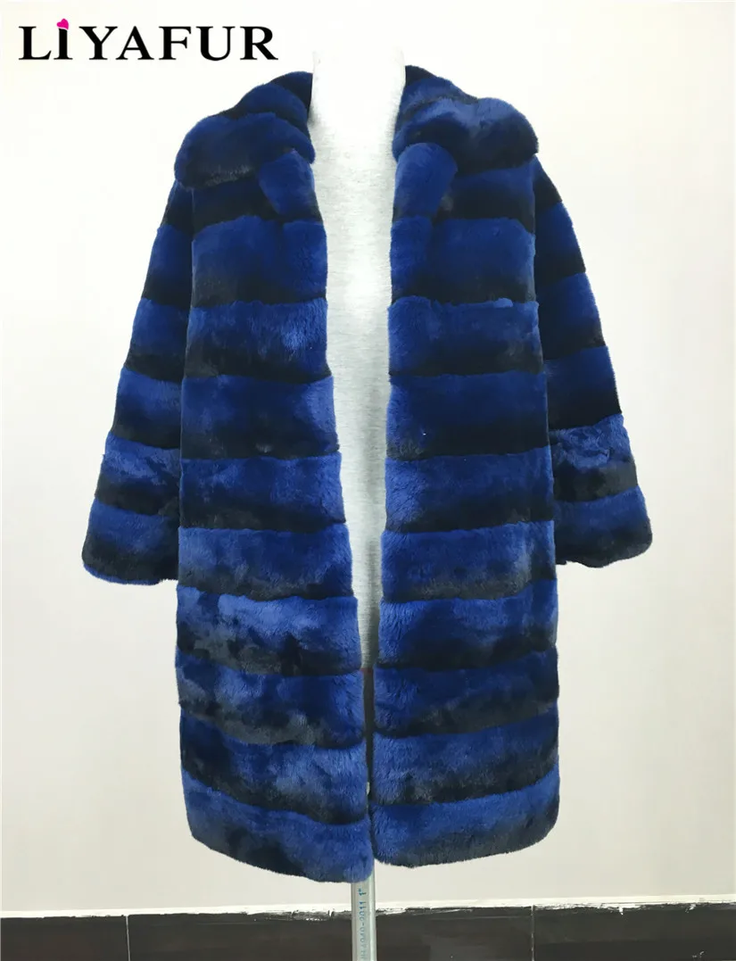 Женское зимнее пальто из натурального меха шиншиллы 3 цвета|fur winter coat|fur winterfor coat |