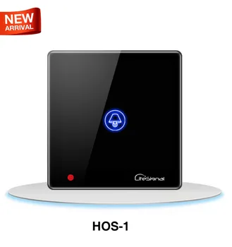 

New smart home switch touch panel wall switch 1 gang switch pad remote control offsite control - HOS-1