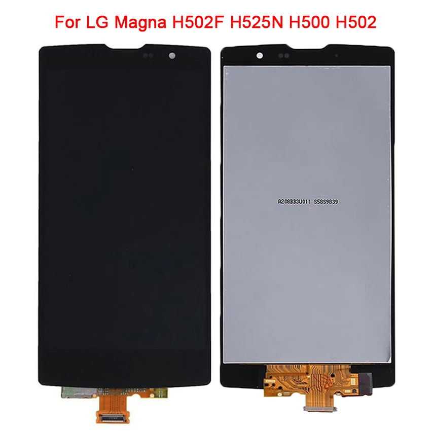 Для LG H500F H525 H502F Y90 H502 H500N H500 H525N ЖК-дисплей + Сенсорное стекло дигитайзер Запасные