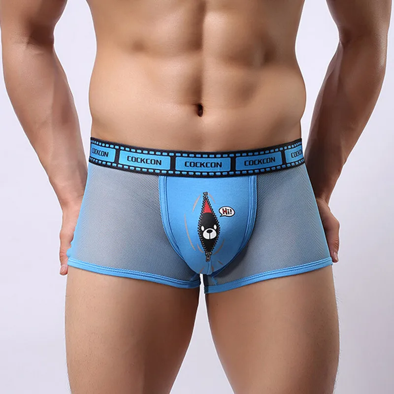 2016 de la ropa interior de los hombres cortocircuitos de