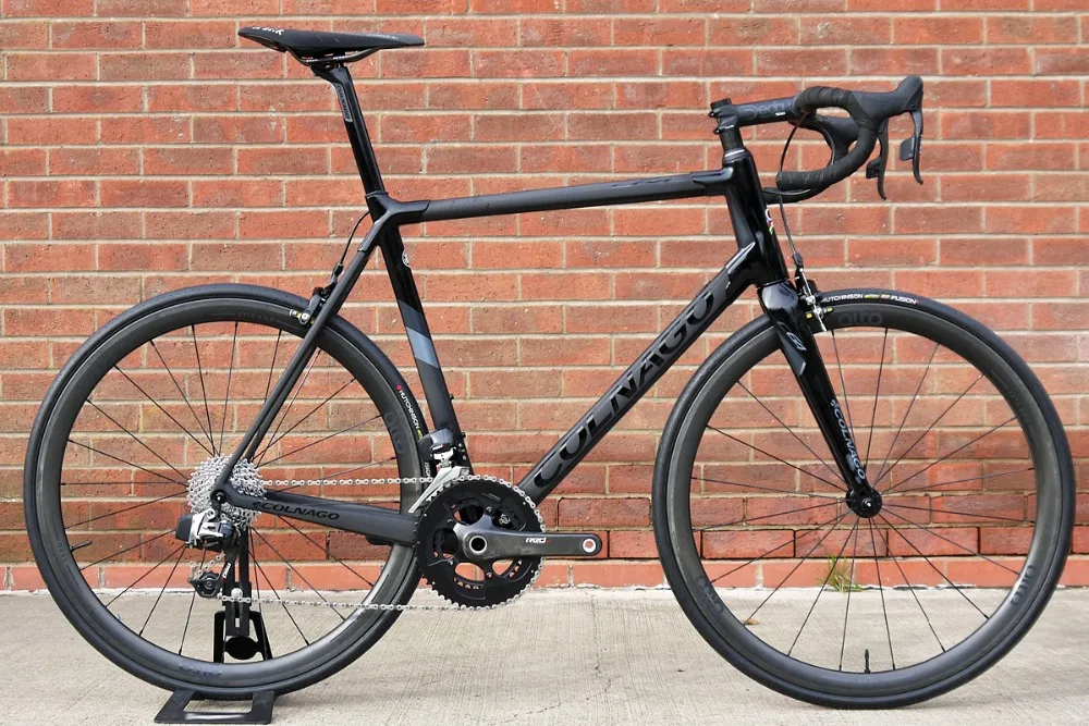 Colnago C64 глянцевый черный матовый Карбон PJBK bob Road полный велосипед cosmic 50 мм Колесная