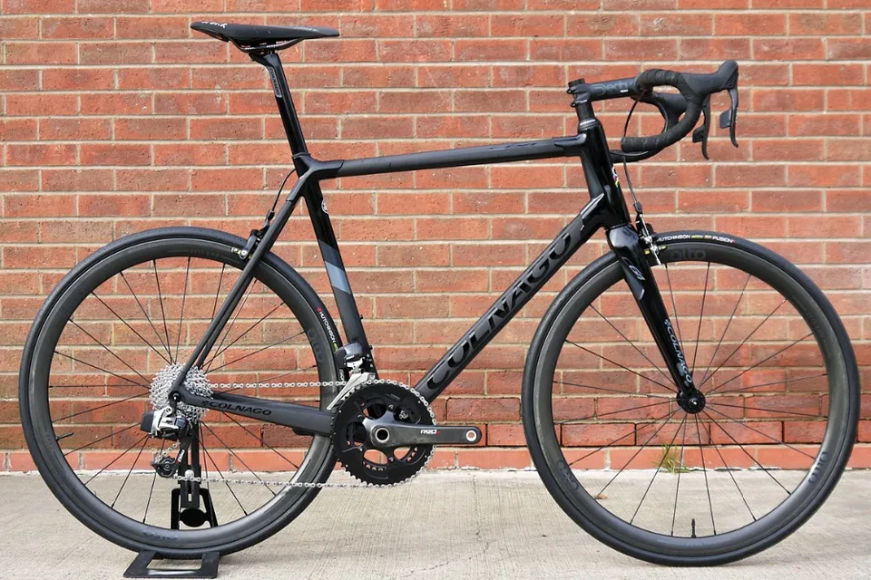 matte black road bike