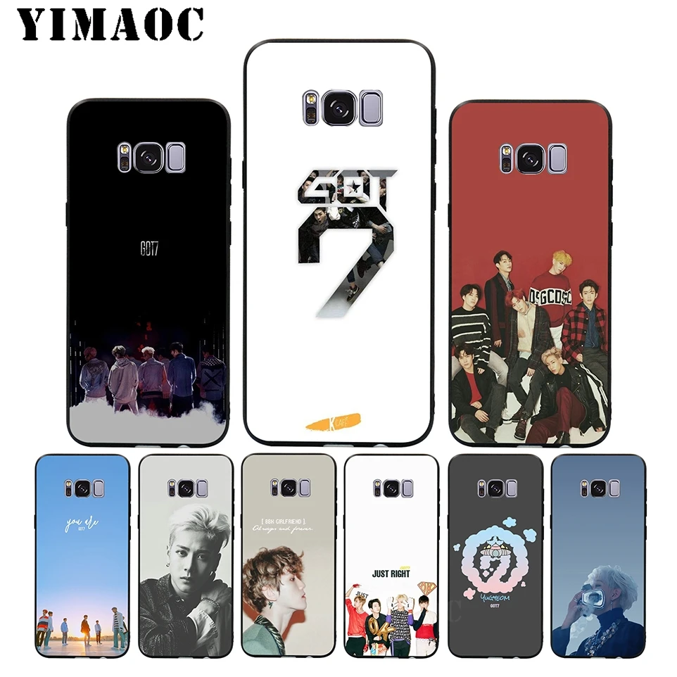 YIMAOC A24 GOT7 Джексон Мягкий силиконовый чехол для телефона samsung Galaxy S9 S8 A6 плюс 2018 S7 S6