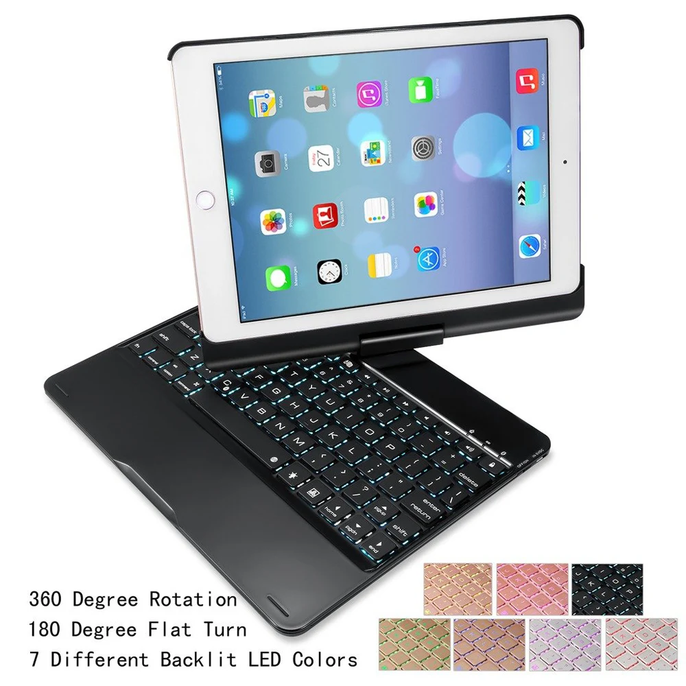 Чехол для планшета чехол клавиатуры Bluetooth алюминиевый беспроводной iPad/Air