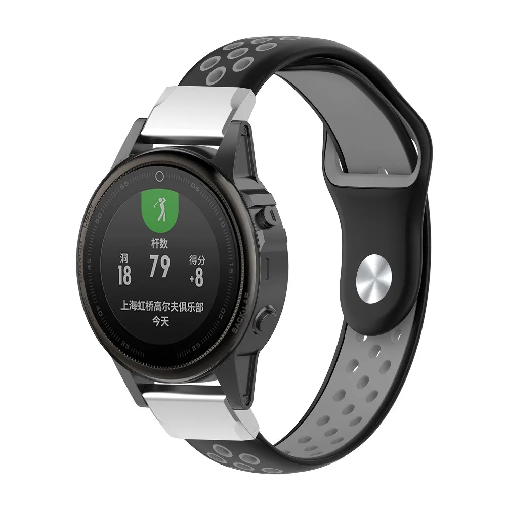 20 мм силиконовый браслет для Garmin Fenix 5S сменный ремешок для часов Garmin Fenix 6S ремешок для часов Garmin