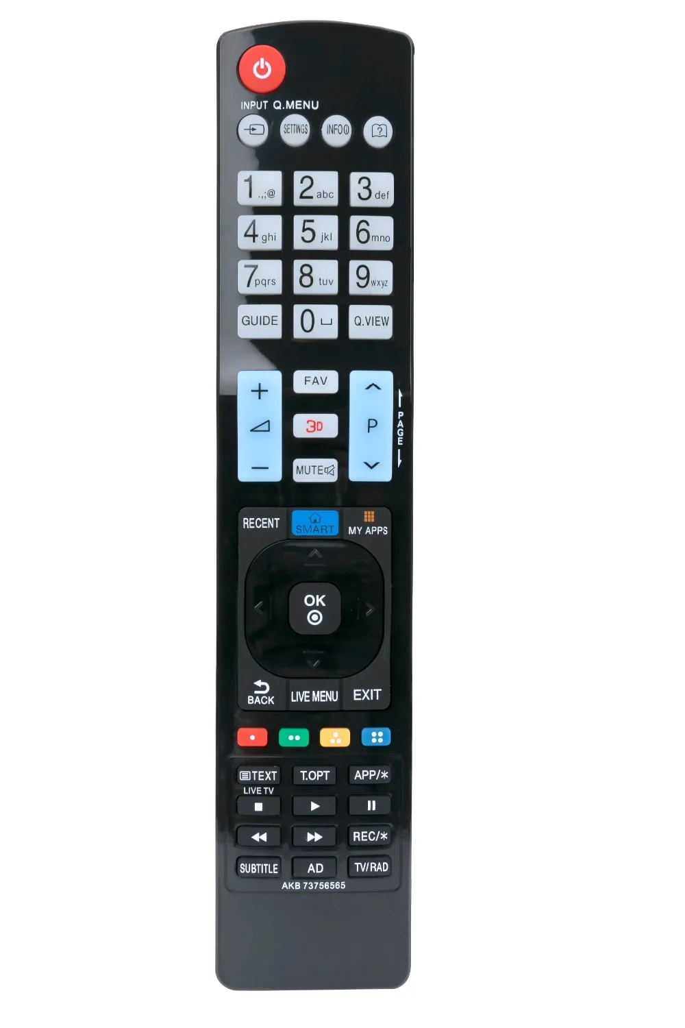 Новый пульт дистанционного управления AKB73756565 подходит для LG 42PM470T 50PM470T 60PM680T 3D