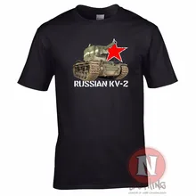 Russe Kilovolt 2 Débardeur Ww2 Militaire Armure T-Shirt Monde De Guerre Réservoirs 2020 Nouvelle Grande Qualité En Vrac De Coton Hommes T-Shirt