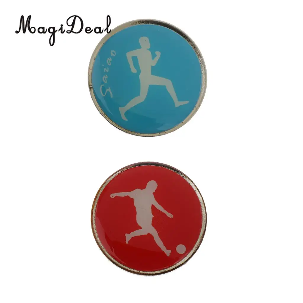 MagiDeal Football Soccer Badminton Table Tennis Referee Flip Toss Coin Disc 3.5cm Diameter