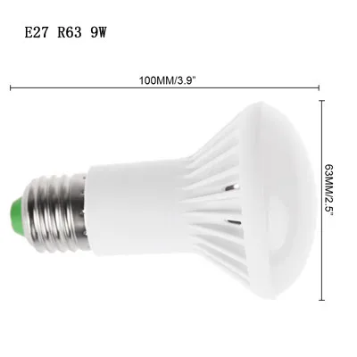 E14 E27 светодиодные лампы R39 R50 R63 R80 свет 5 Вт 7 Вт 9 Вт 12 Вт LED пятна AC85-265V теплый белый светодиодный прожектор