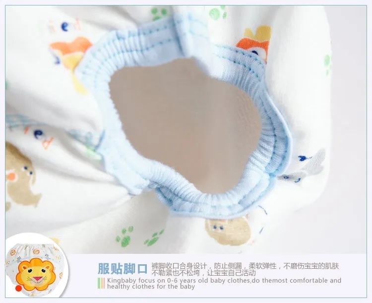 1 шт. милые детские подгузники многоразовые памперсы, тканевые Подгузники моющиеся для младенцев; Детские хлопковые тренировочные трусики