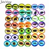 Julia Wang – Cabochon Cameo, rond, 6-30mm, multicolore en option, œil maléfique, clair, Transparent, bijou de temps, bricolage ► Photo 1/6