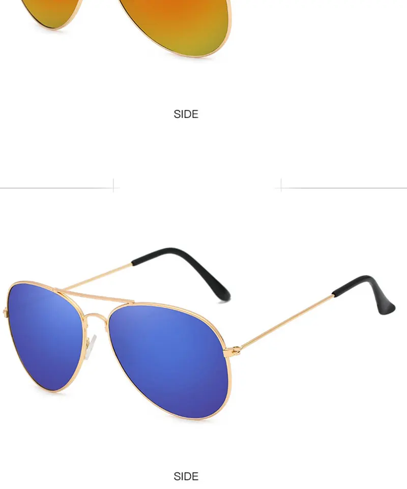 RBROVO 2021 Classic Pilot Women Sunglasses Vintage Metal Eyeglasses Street Beat Shopping Mirror Oculos De Sol Gafas UV400 big sunglasses