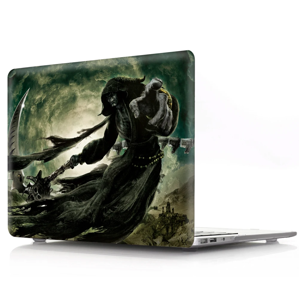 Жесткий чехол на Хэллоуин для Apple MacBook Air Pro Retina 11 12 13 Mac book New 15 дюймов с сенсорной