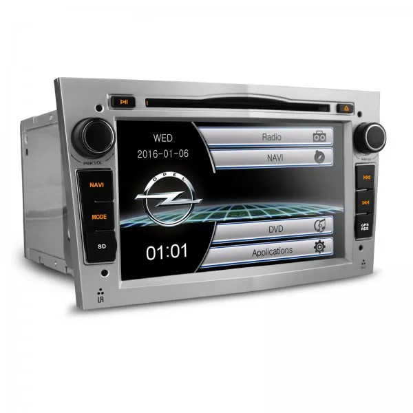 Sale 7" Silver Special Car DVD for Opel Astra 2004-2009 & Corsa 2006-2011 & Combo 2006-2010 & Zafira 2005-2011 with Original Design 1