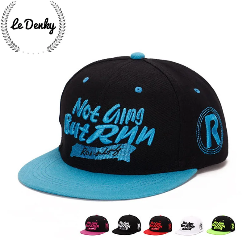 Осень зима хлопок вышивка буквы шляпа snapback бейсболка улица спорта на открытом