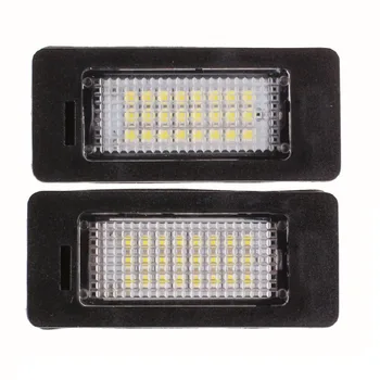 

Tonewan 2pcs 12V White 6000K Led License Plate Light Number Lience Lamp For BMW E60 E82 E90 Volkswagen Passat b5