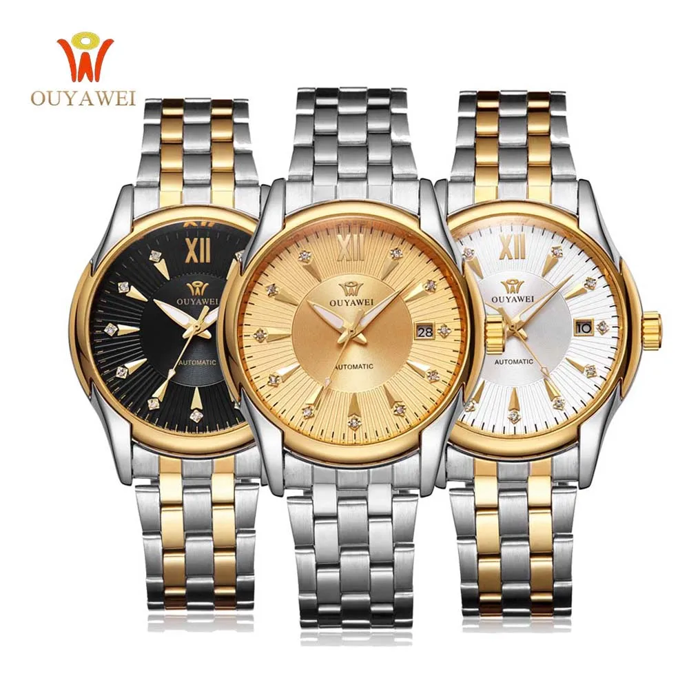 Prix pour OUYAWEI Automatique Squelette Montre-Bracelet des Hommes Montre de Sport En Acier Plein Montre Mécanique Montre Homme Hommes Montres Prix pour OUYAWEI Automatique Squelette Montre-Bracelet des Hommes Montre de Sport En Acier Plein Montre Mécanique Montre Homme Hommes Montres