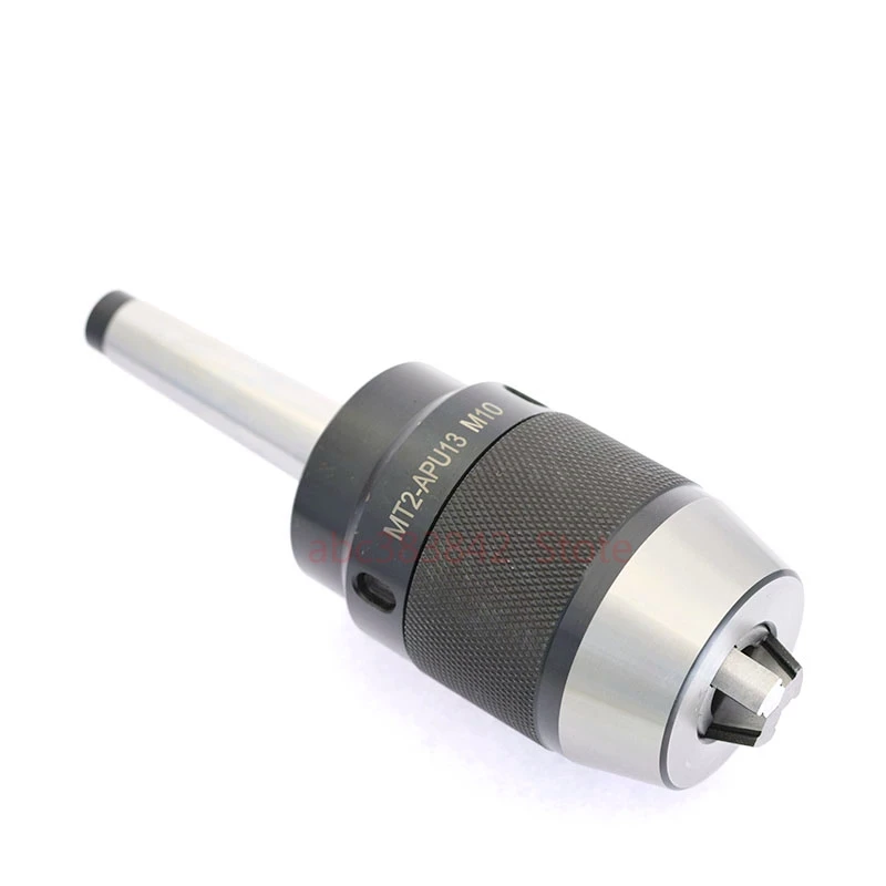

Thread M10 MT2 APU13 APU16 morse taper Keyless self tight drill chuck holder range 1-13mm,1-16mm CNC Milling tools